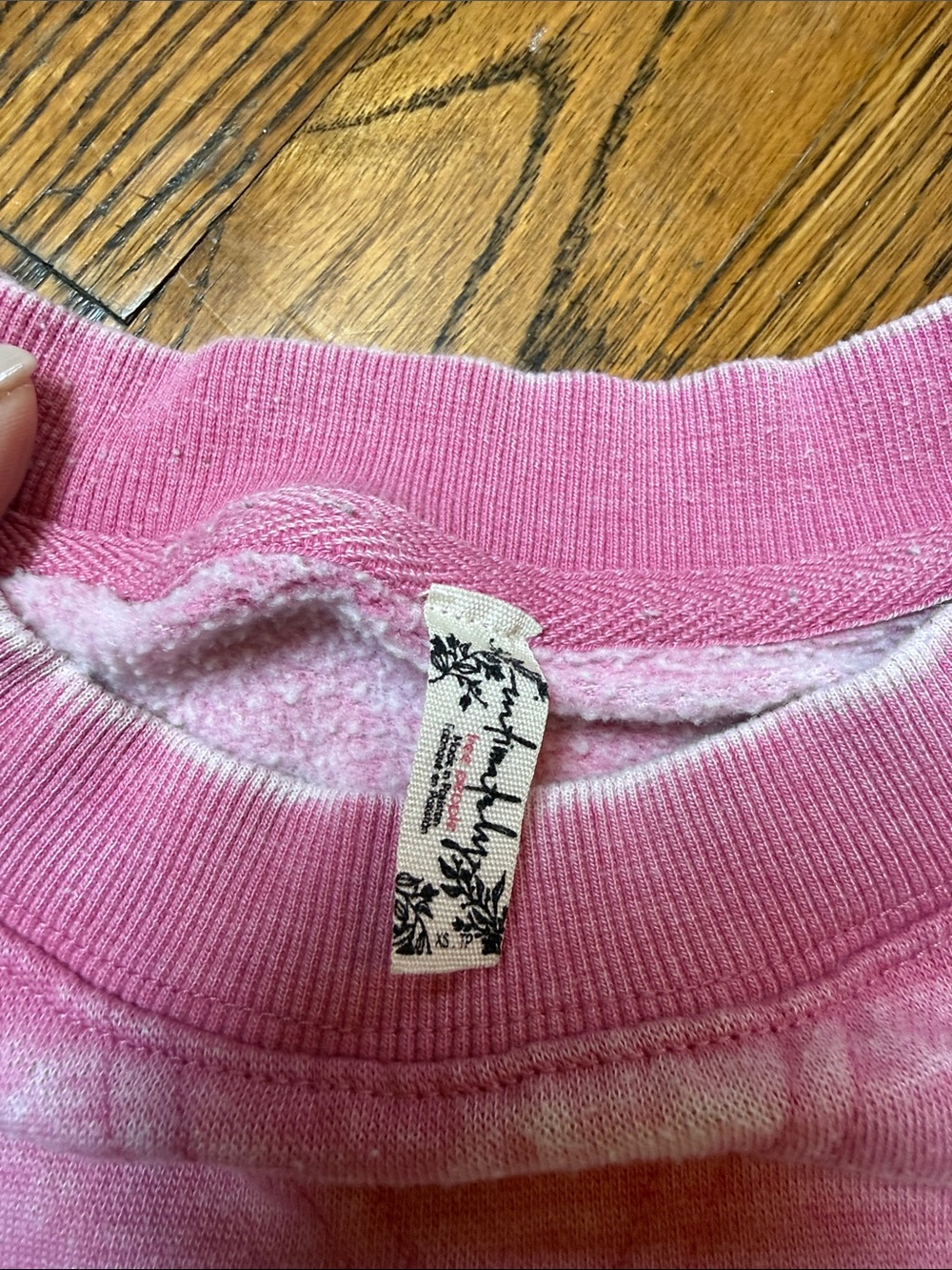 Free People Slow It Down set on cashmere rose, size xs - Picture 4 of 9